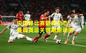 中国排比赛最新动态：备战奥运关键期新动向